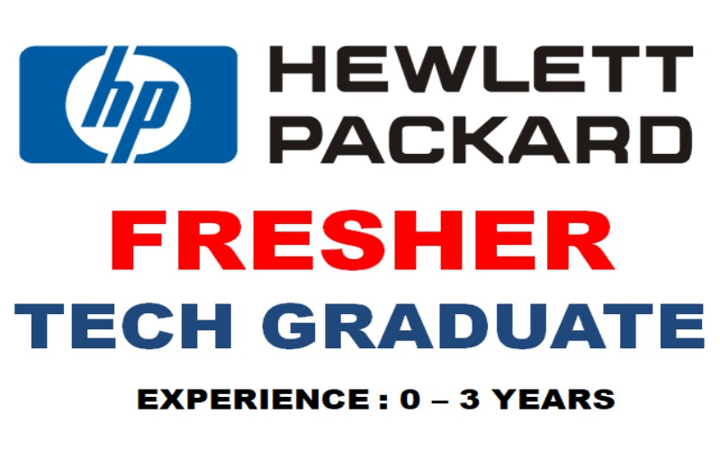 Current Openings at HP for Fresher, Entry Level Analyst