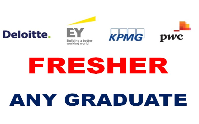BIG 4 Company Currently Recruits for Graduate Freshers | Any Graduate | 0 - 1 yrs | Apply Now
