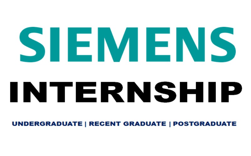 Internship Opportunities at Siemens for Commercial / Finance / Business Administration 2023