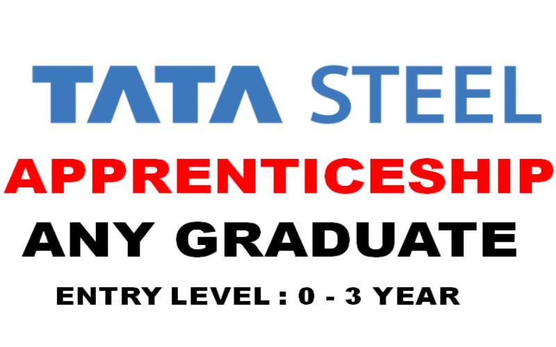 Tata Steel Apprenticeship 2023 for Fresher, Entry Level, Data, Technology and Projects
