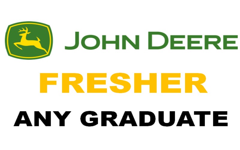 John Deere Jobs Requirements 2023 for Graduate Freshers | Any Graduate | 0 - 1 yrs | Apply Now