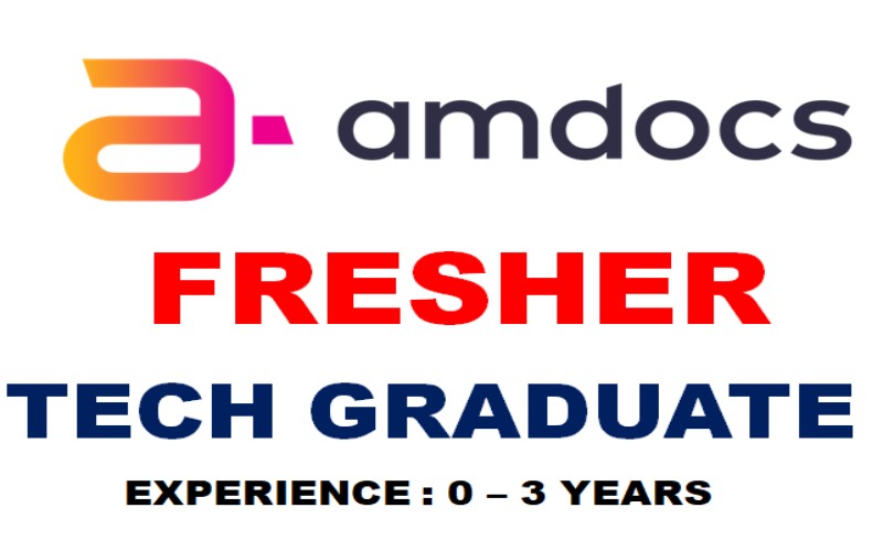 Current Openings at Amdocs for Graduate Fresher 2023