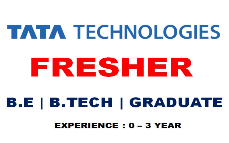 Careers at Tata Technologies Vacancy for Fresher Graduate Engineer 2023