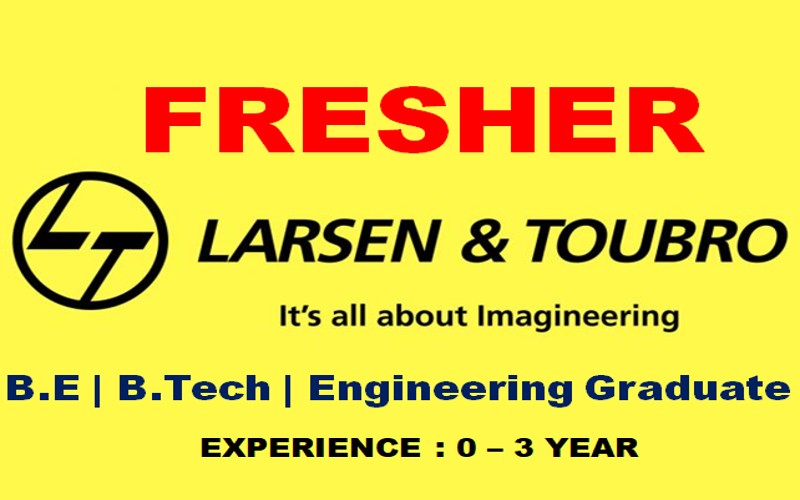 L&T Careers Fresher | L&T Realty Job Opportunities | Larsen & Toubro India | Exp 0 - 3 yrs