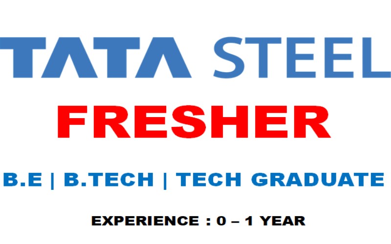 Urgent Vacancy for Fresher Graduate at Tata Steel Technology Centre, Apply before 15th March 2023