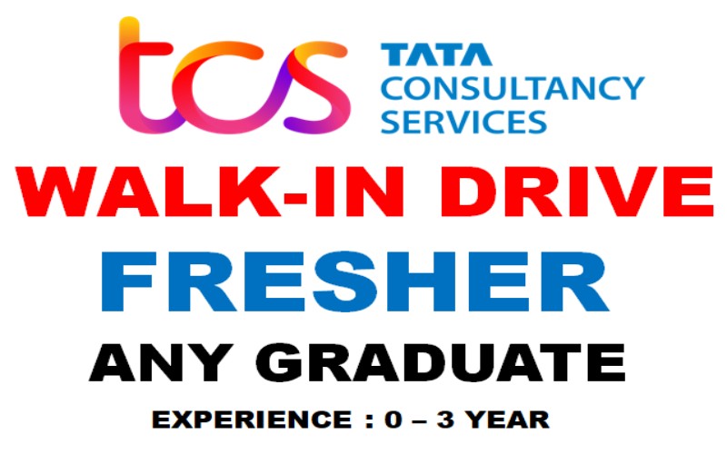 TCS Walk-In Interview on 5th March 2023 | Exp 0 - 3 yrs