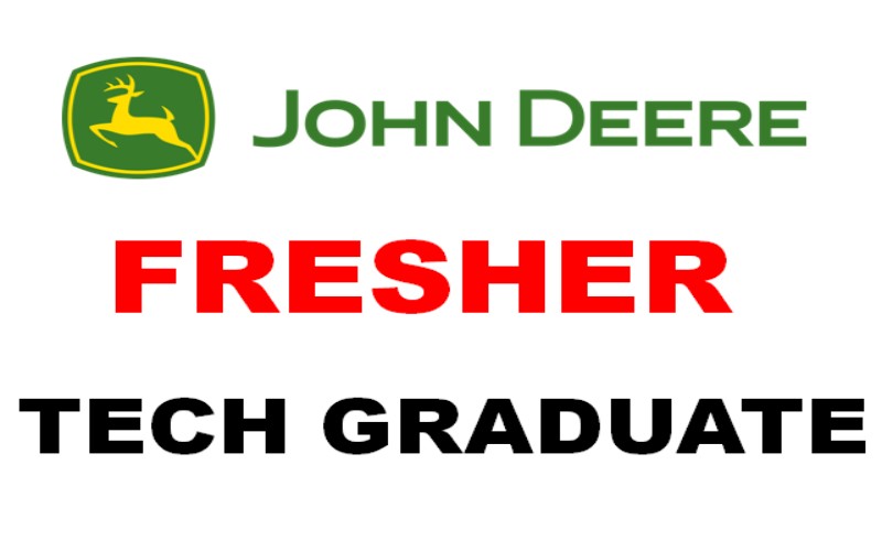 John Deere Hiring Fresh Tech Graduate 2023