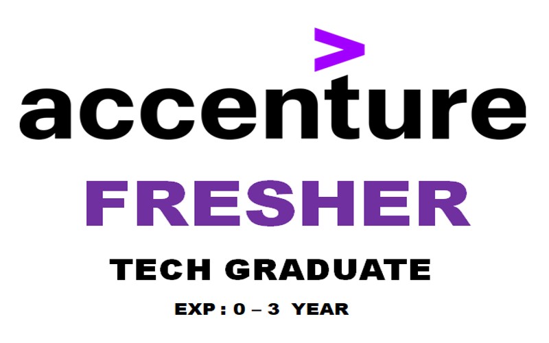 Entry Level Careers for Freshers Graduates at Accenture Technology