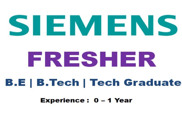 siemens-job-requirement-for-fresher-graduate-engineer-careerforfreshers