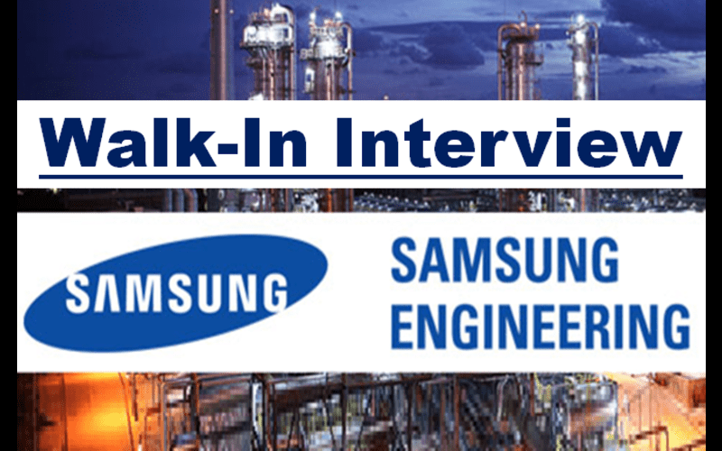 Samsung Engineering Walk-In Interview | 16th Sep 2023