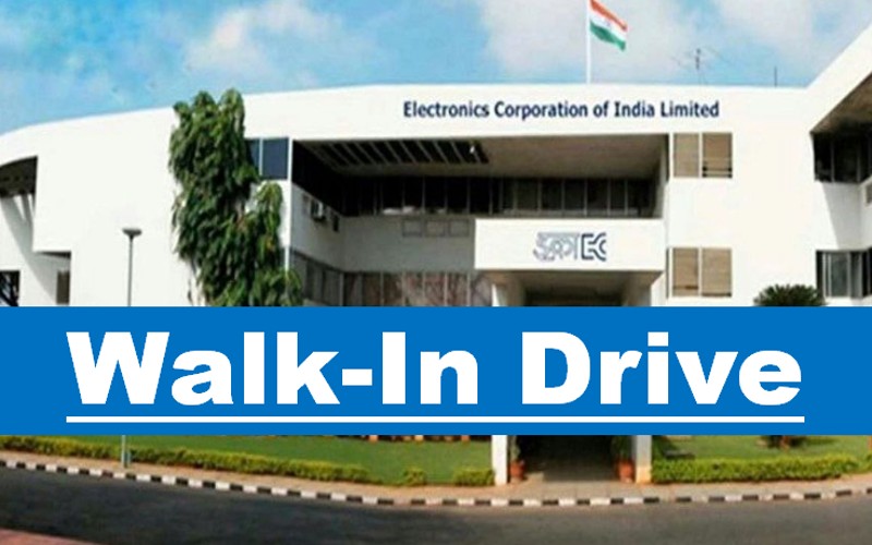ECIL Walk-In Interview | 31st May to 1st June 2023 and 5th June to 6th June 2023