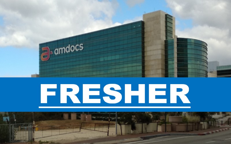 Entry Level Careers Opportunities at Amdocs for Graduate Fresher | 0 - 2 yrs