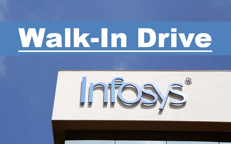 Infosys Walk-in Interview | 5th June - 6th June 2023