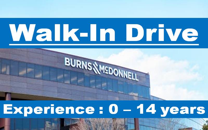 Burns & McDonnell Virtual Walk-In Interview | 3rd June - 4th June 2023
