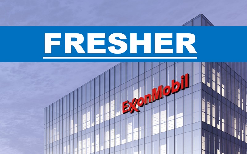 ExxonMobil Careers Opportunities for Graduate Entry Level Fresher role | Exp 0 - 0 yrs