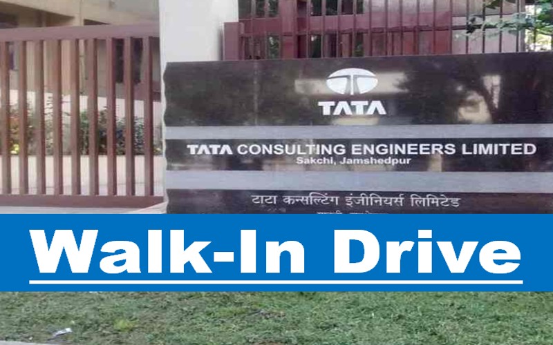 Tata Consulting Engineers Walk-In Interview | 23rd Sep 2023