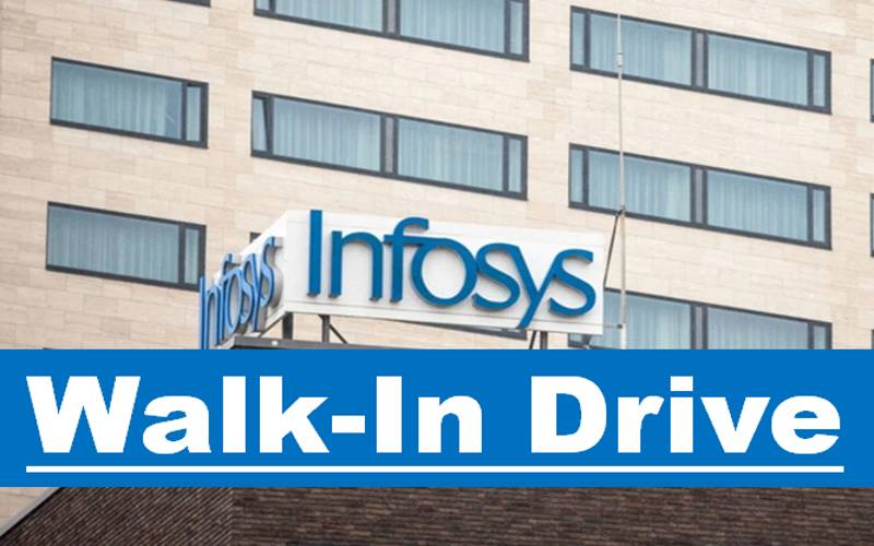 Infosys Walk-In Interview | 9th June - 10th June 2023