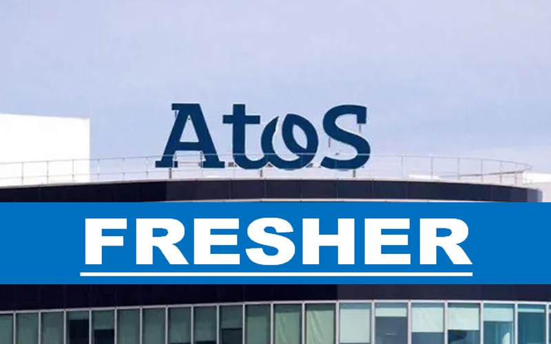 Atos Careers Opportunities for Graduate Entry Level Fresher role | Exp 0 - 0 yrs