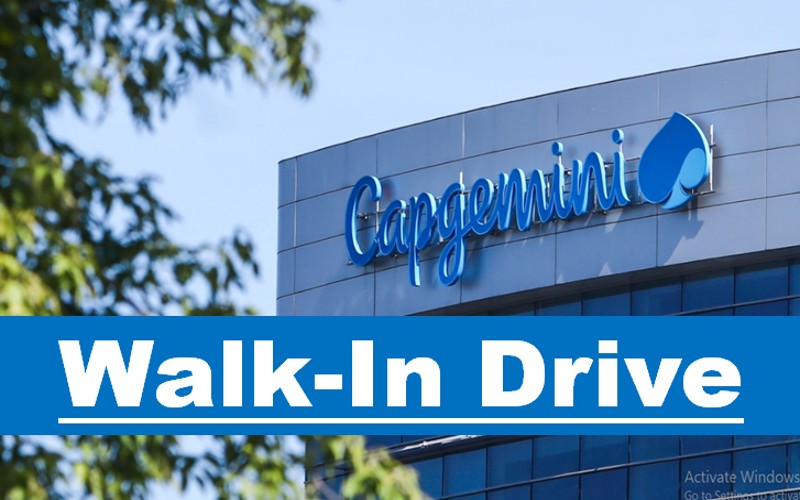 Capgemini Walk-In Interview | 22nd July 2023