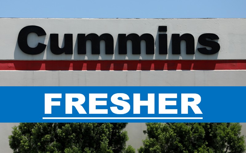 Entry Level Careers Opportunities at Cummins Inc | Exp 0 - 3 yrs