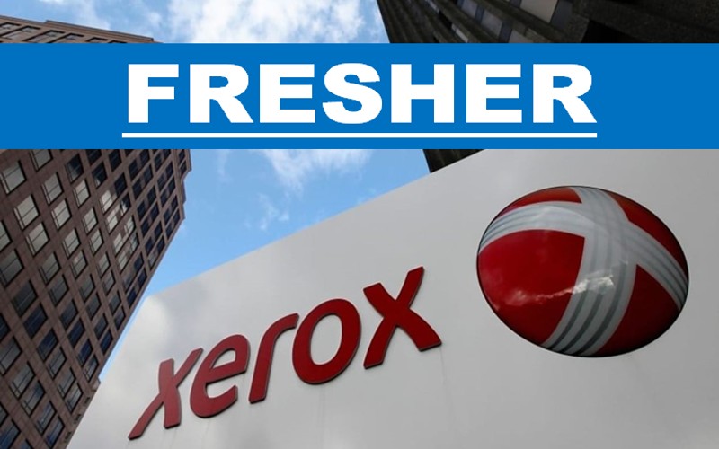 Xerox Graduate Entry Level Jobs 2025 | 0 - 3 yrs