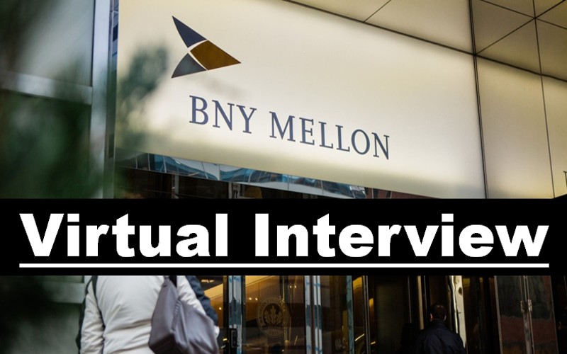 BNY Mellon Virtual Interview 25th Jan 2024 CareerForFreshers