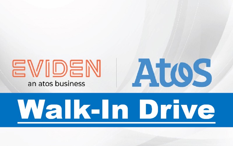 Atos Eviden Walk In Drive 2025 Jobs for Freshers