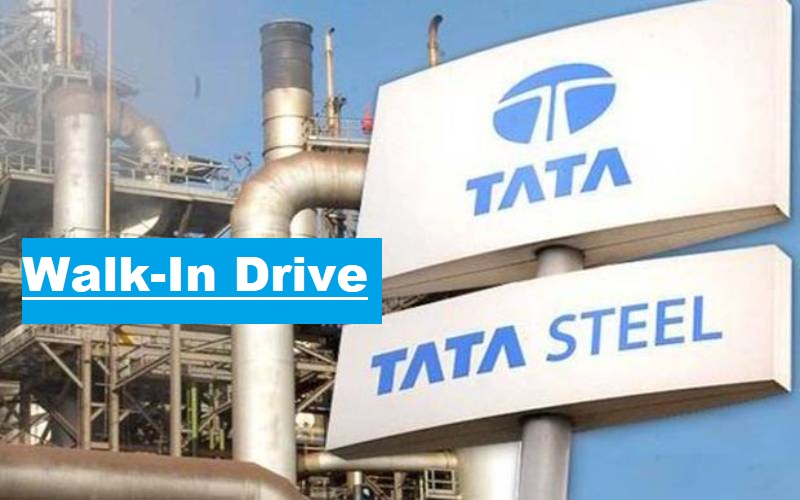 Register to Tata Steel Walk-In Recruitment Drive (In-Person Interview) @Jan 2025