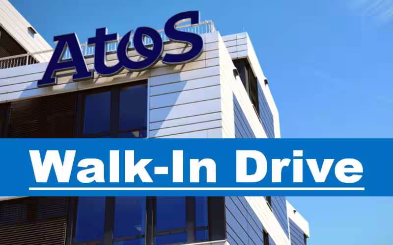 Atos Walk-In Interview 2026 for Entry-Level Jobs | Updated