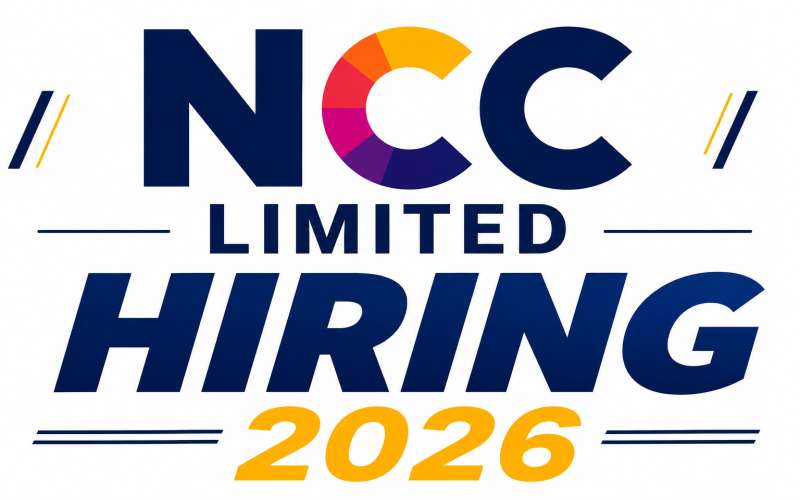 NCC Limited Recruitment Drive 2026 | MBA (HR) | 2–15 Years